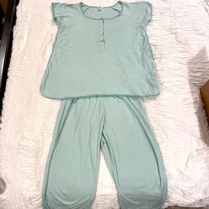 LAKE Small Maternity pajama set